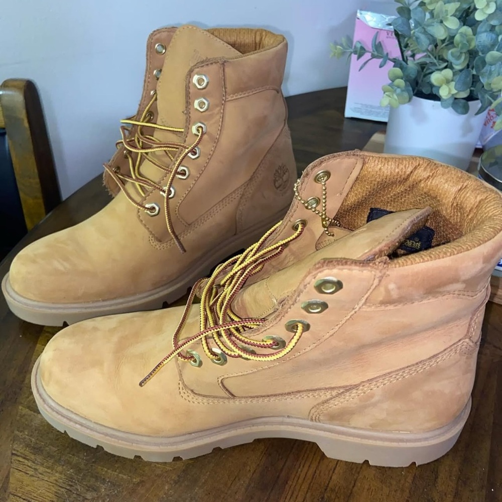 Timberland Men's Tan Leather Boots